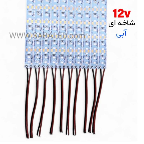 LED شاخه‌ای آبی ۱۲V با نور خنک و مناسب برای نورپردازی دکوراتیو و فضاهای داخلی و خارجی