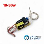 درایور LED ۱۸-۳۶ ولت با عملکرد پایدار برای تأمین انرژی دستگاه‌ها و تابلوهای روشنایی LED