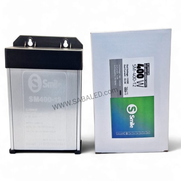 آداپتور سوئیچینگ 400 وات اسمایل جایگزین ترانس جم محصولی مناسب برای راه اندازی لامپ و نورپردازی محیط