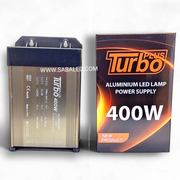 خرید و فروش منبع تغذیه 400 وات ضدباران مناسب برای تابلو چلنیوم ، تابلو LED تابلو نئون فلکسی ، دوربین مداربسته و تابلو برق قابل استفاده قرار می گیرد
