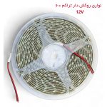 LED لاینر روکش دار نواری 12 ولت