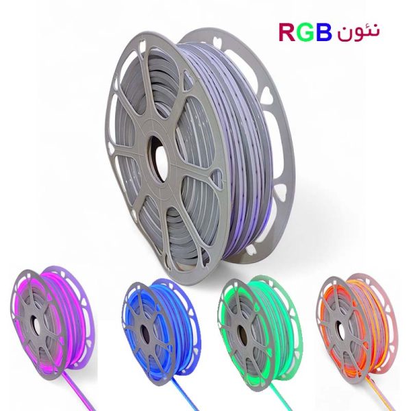 خرید و فروش چراغ ریسه نئون فلکسی RGB