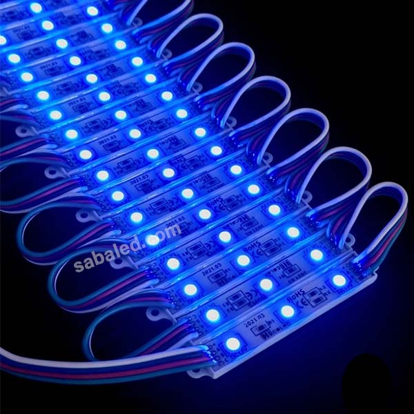 چراغ هفت رنگ led 12 ولت مناسب ماشین و موتور